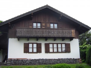 Holz Fassade vorher